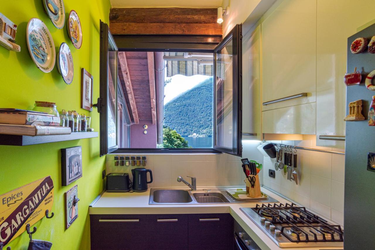 Apt With Terrace And Shared Pool! Lake View! Διαμέρισμα Nesso Εξωτερικό φωτογραφία